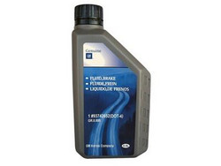 General motors   dot 4, "BRAKE FLUID", 0.5 |  93742652