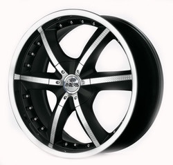   Antera 389 20/9,5 ET40 Racing black lip polished |  WHS059839