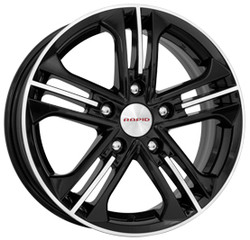 Rapid RAPID TRINITY  (KC615) 6.0X15 5/100 ET38 d57.1 /black/ [r28273] |  R28273