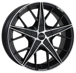   Oz Quaranta 4 16/7 ET25 Matt black + diamond cut |  WHS069004