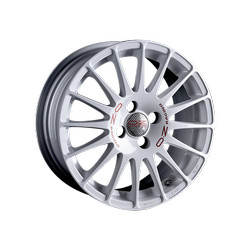   Oz Superturismo WRC 17/7 ET45 White + red lettering |  WHS027825