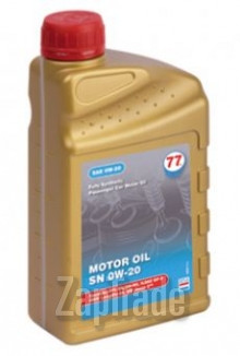 Купить моторное масло 77lubricants Motor Oil SN 0W-20 Синтетическое | Артикул 4215-4