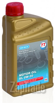Купить моторное масло 77lubricants MOTOR OIL SL 0w30 Синтетическое | Артикул 4219-1